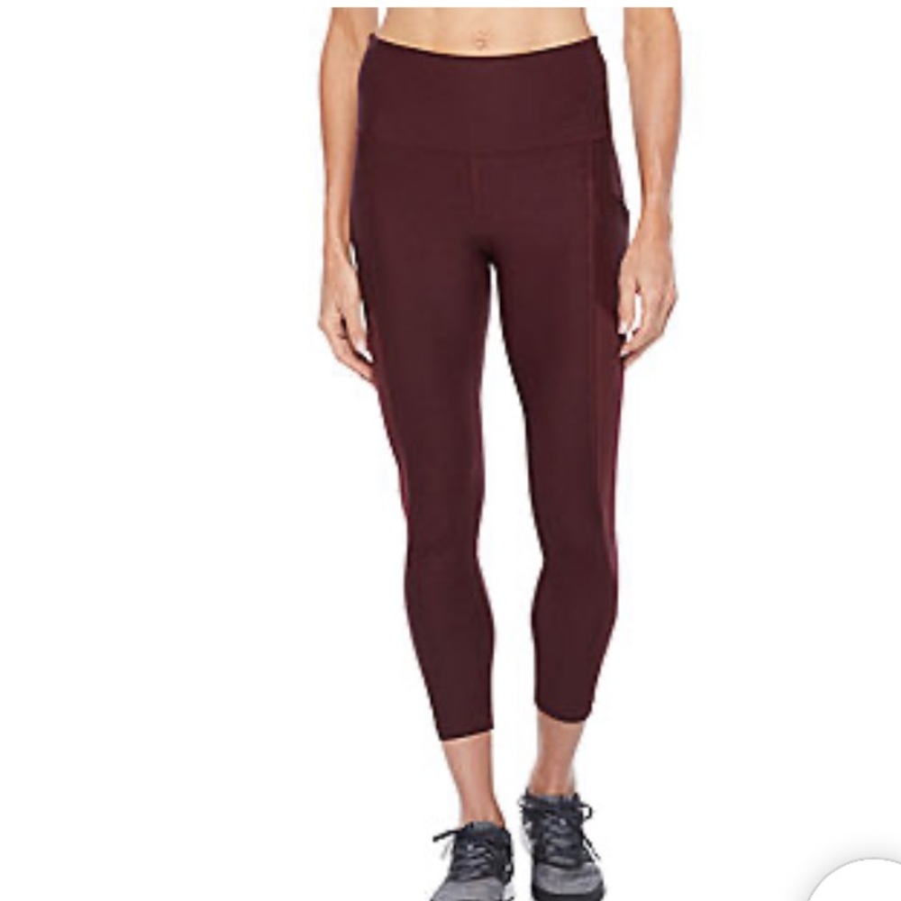 🆕 Xersion red yoga gym workout legging pants - Picture 2 of 3